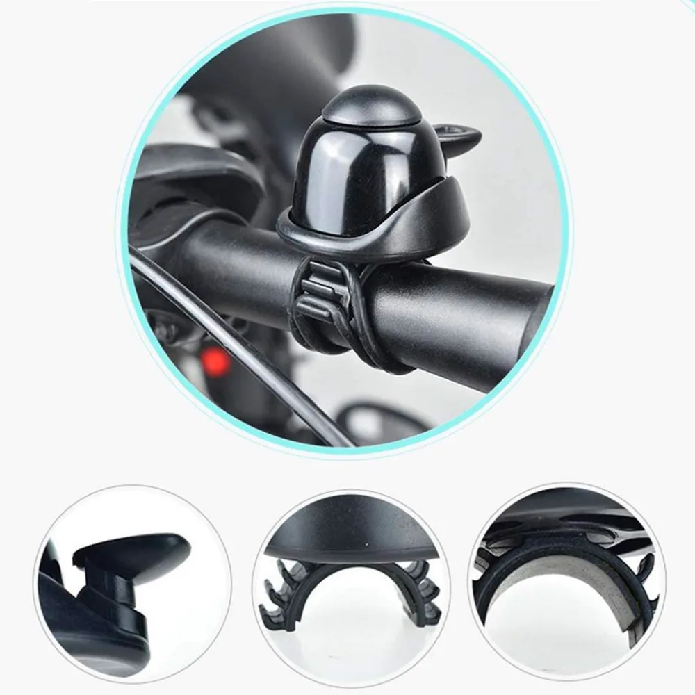 Sonnette DENGHENG pour Trottinette Électrique (T-11A) Noir — vue 2