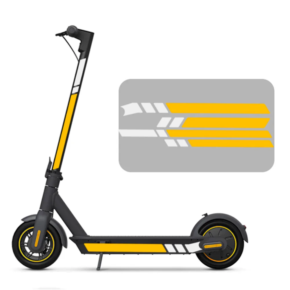 Stickers Décoratifs Segway-Ninebot Kickscooter MAX G30/Kickscooter MAX G30LE (Max-34B) Jaune — vue 2