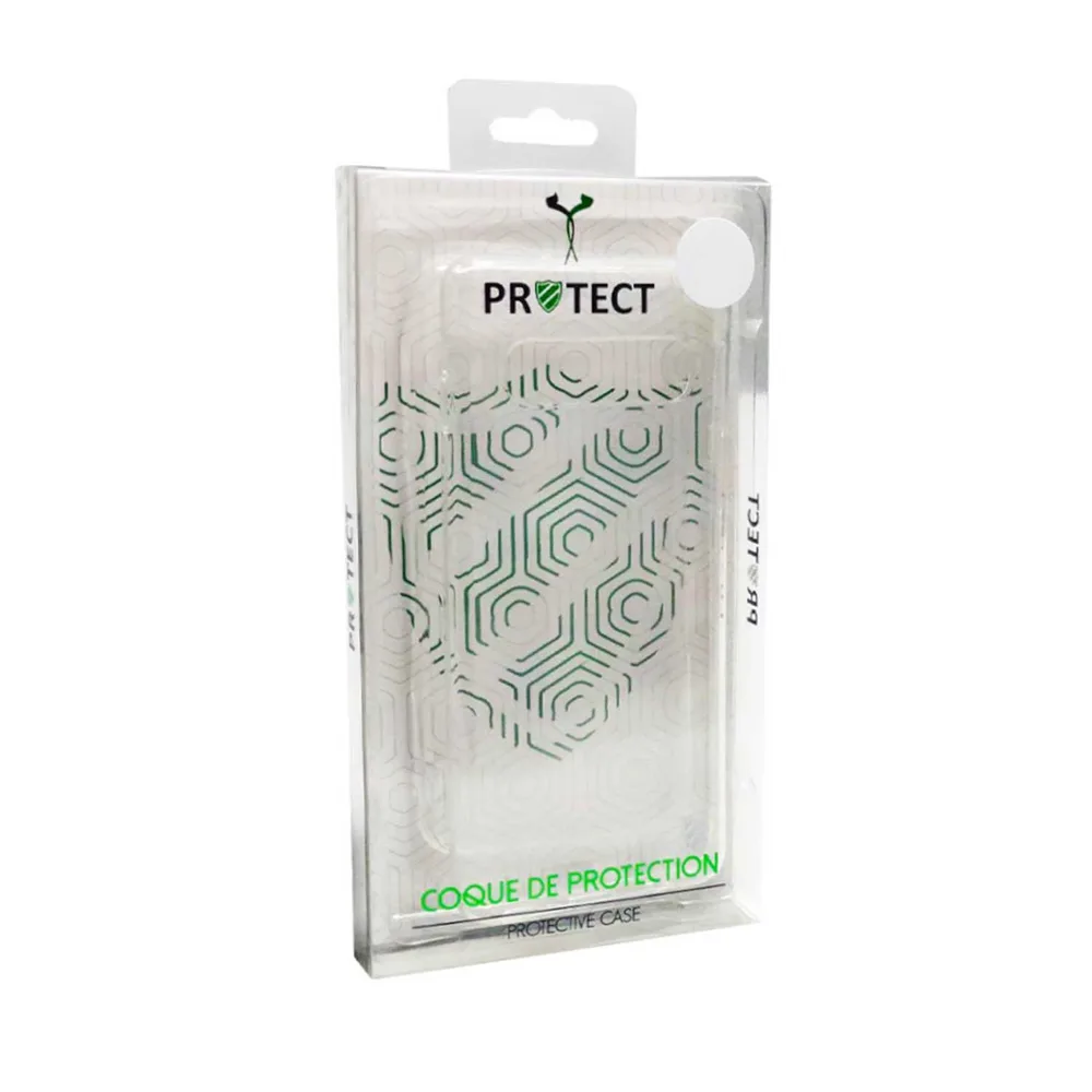 Coque Silicone PROTECT pour Vivo Y21 Transparent