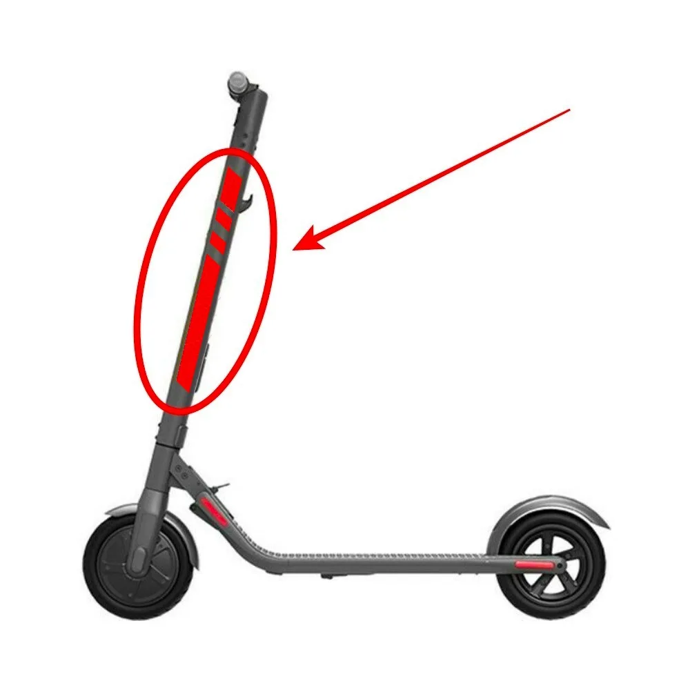 Stickers Décoratifs pour Trottinettes Électriques Rouge — vue 2