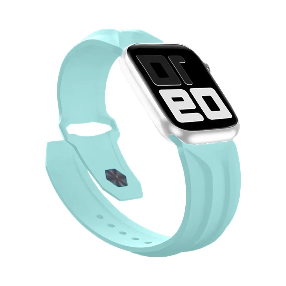 Bracelet Sport Apple Watch 38/40mm 5 Bleu Ciel