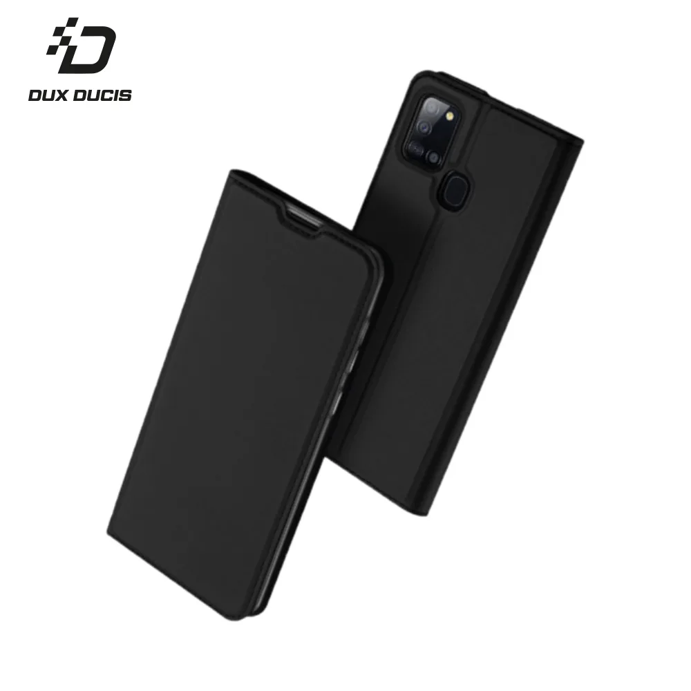 Housse de Protection Skin Pro Dux Ducis pour Samsung Galaxy A21S A217F Noir