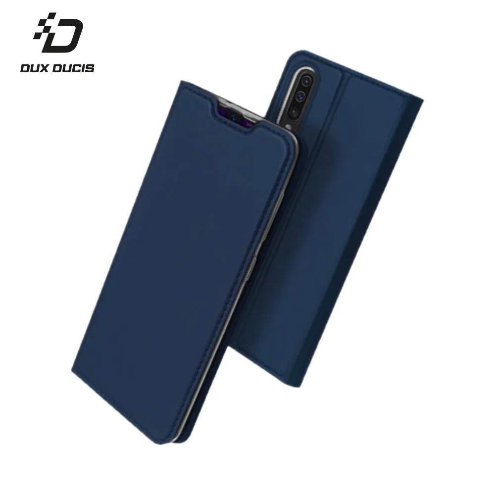 Housse de Protection Skin Pro Dux Ducis pour Samsung Galaxy A30S A307, A50 A505 & A50S A507 Bleu