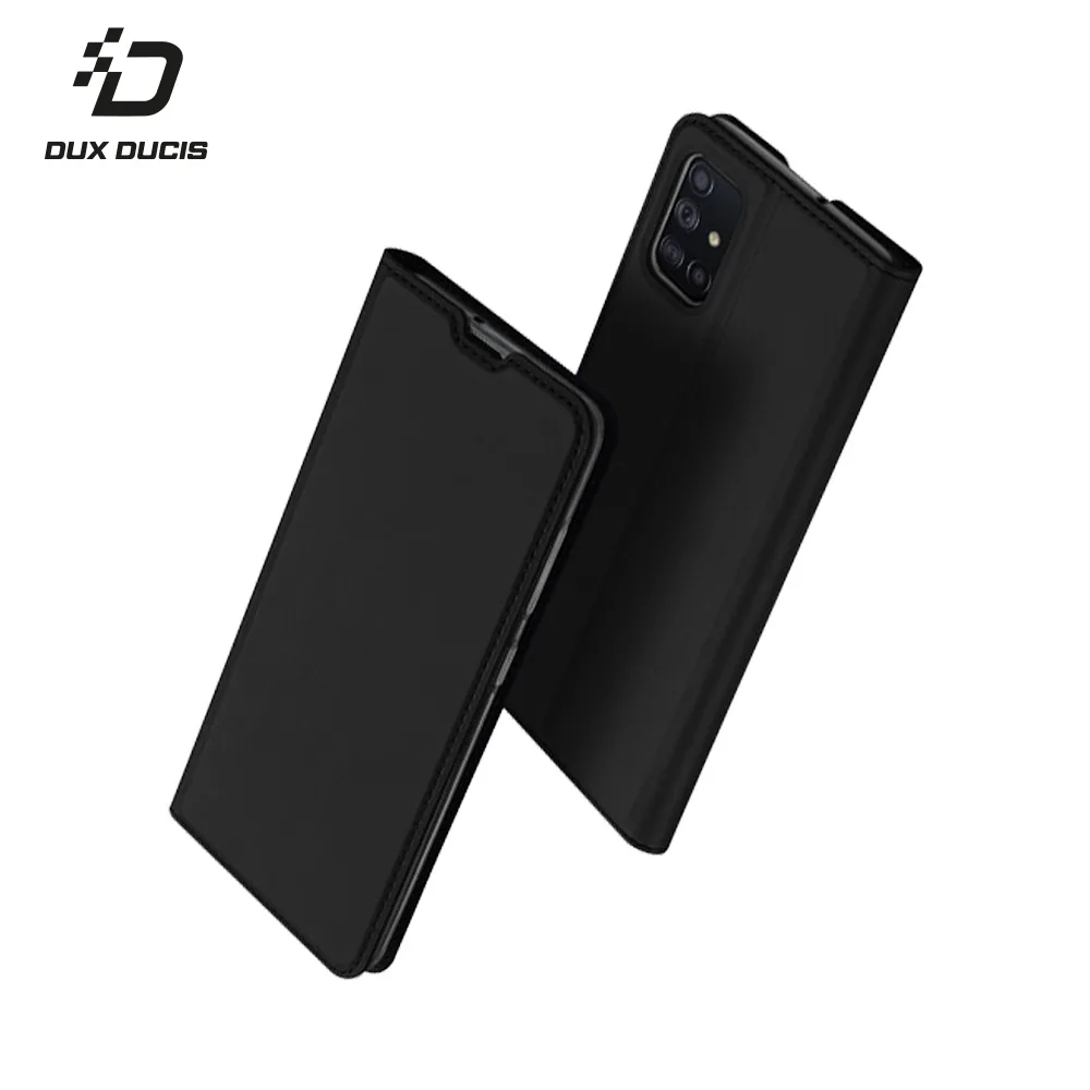 Housse de Protection Skin Pro Dux Ducis pour Samsung Galaxy A71 A715 Noir