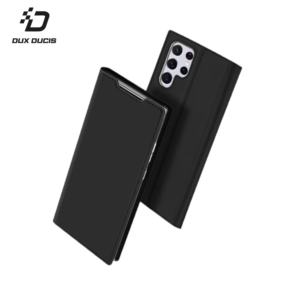 Housse de Protection Skin Pro Dux Ducis pour Samsung Galaxy S22 Ultra S908 Noir