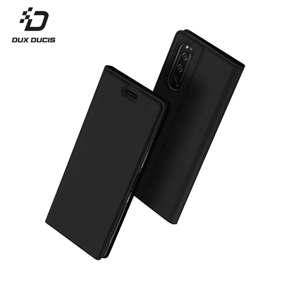 Housse de Protection Skin Pro Dux Ducis pour Sony Xperia 5 Noir