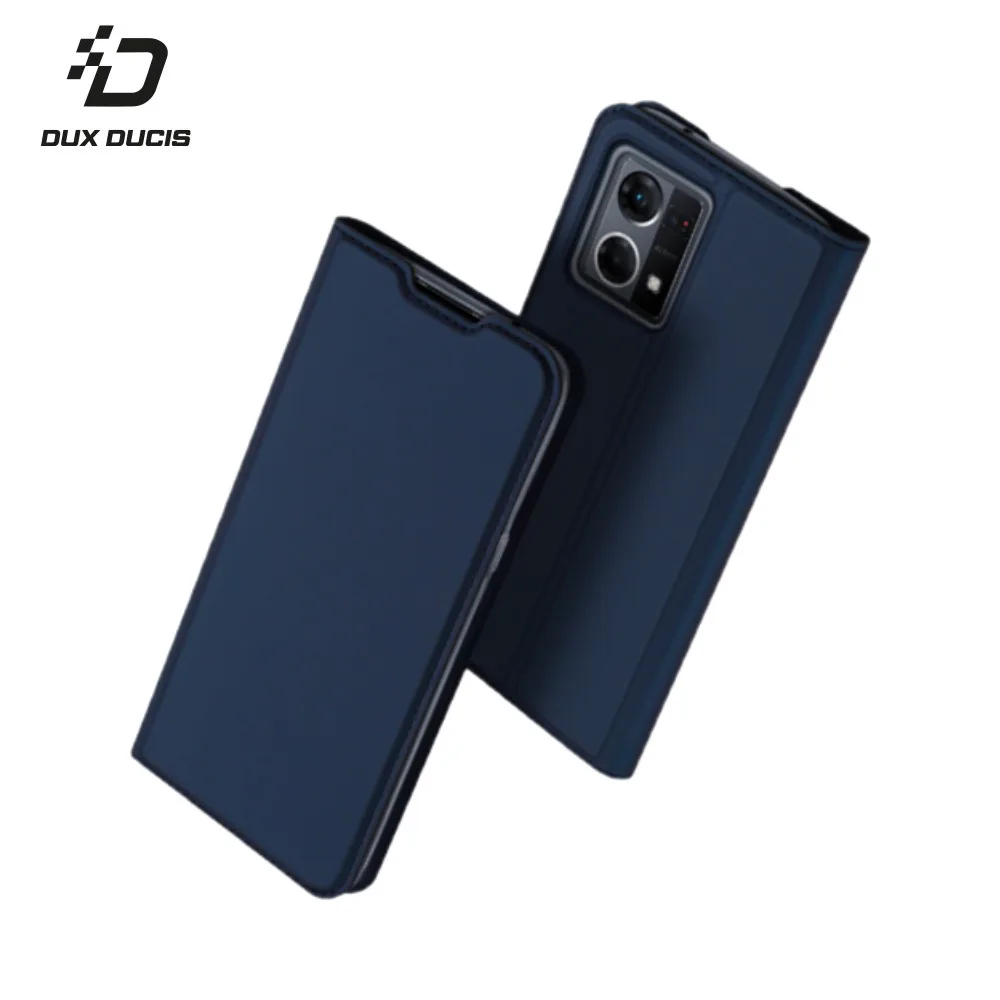 Housse de Protection Skin Pro Dux Ducis pour OPPO Reno 7 4G Bleu