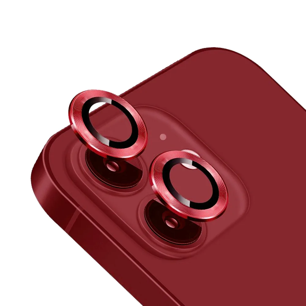 Protection Lentille Apple iPhone 13/iPhone 13 Mini Rouge