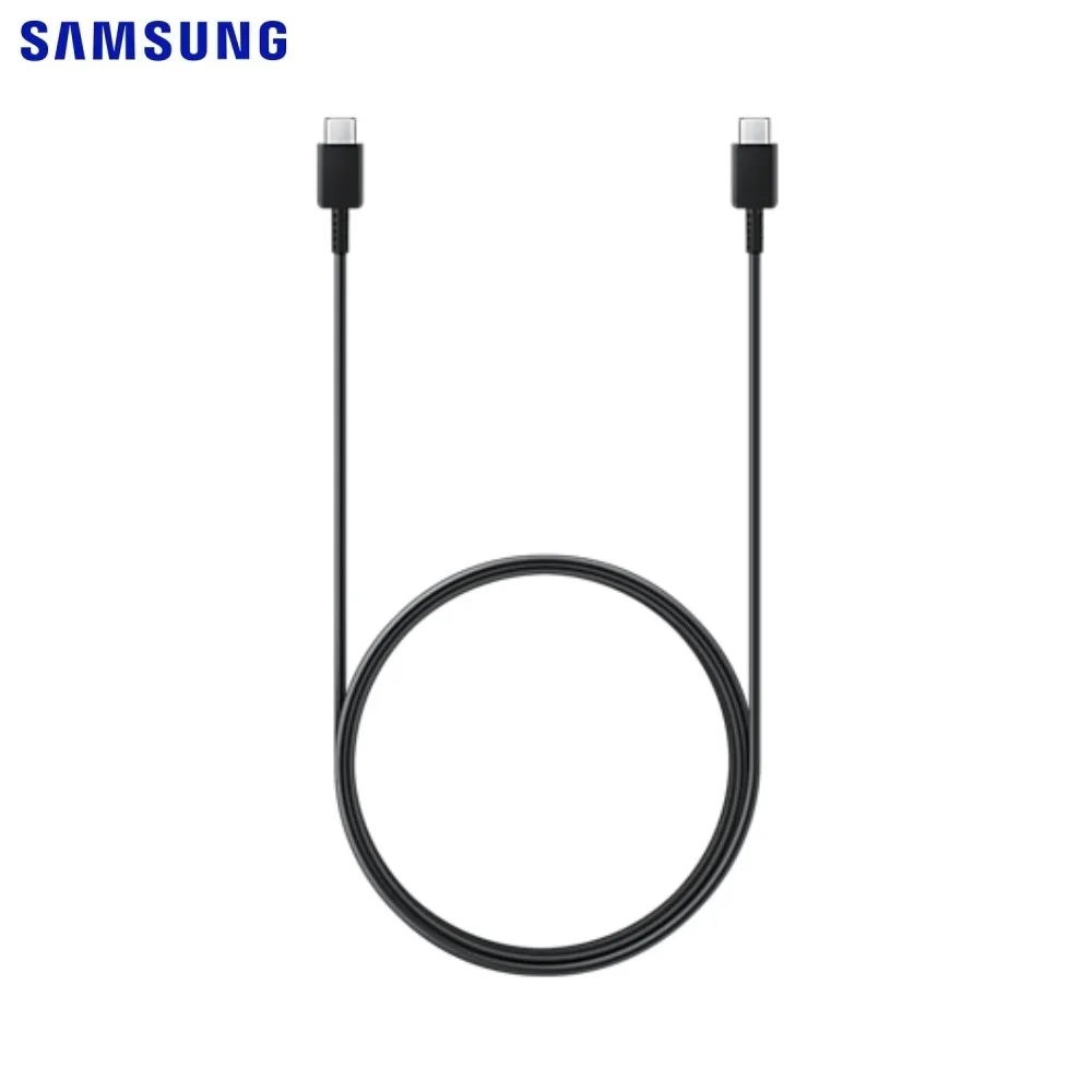 Câble Data USB-C vers USB-C Samsung 3A (1.8m) Noir — vue 2