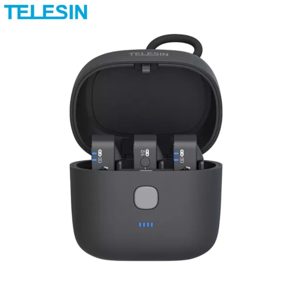 Boitier de Charge TELESIN pour Microphone Rode Wireless GO & GO 2 — vue 2