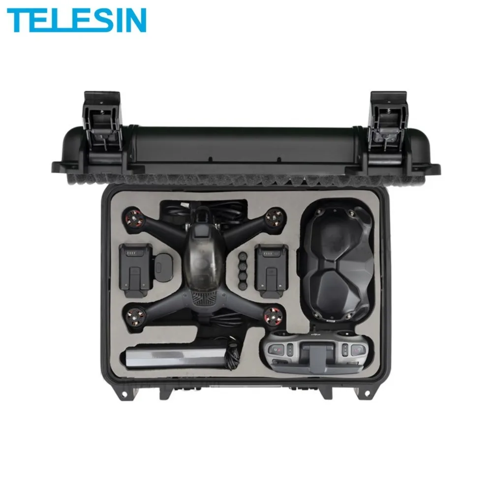 Malette de Protection TELESIN pour DJI FPV pour Drone DJI FPV Noir — vue 2