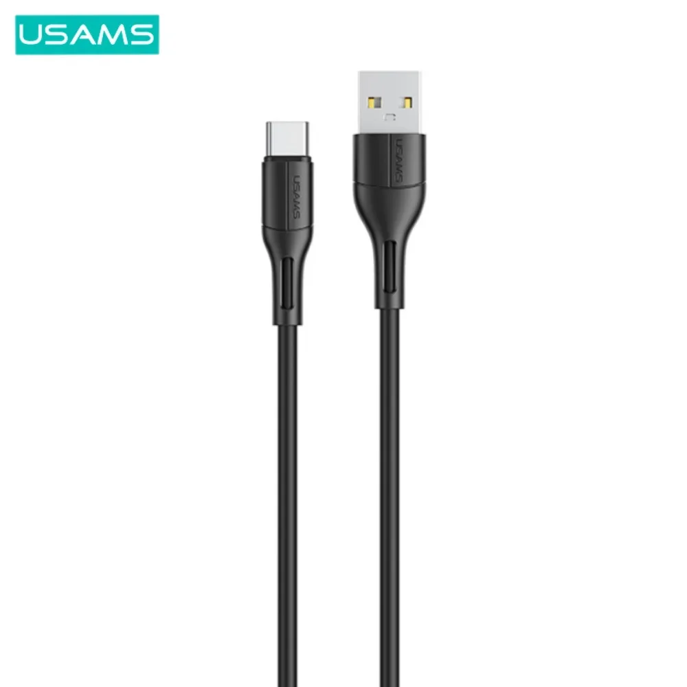 Câble Data USB vers USB-C Usams SJ501USB01 U68 2A (1m) Noir