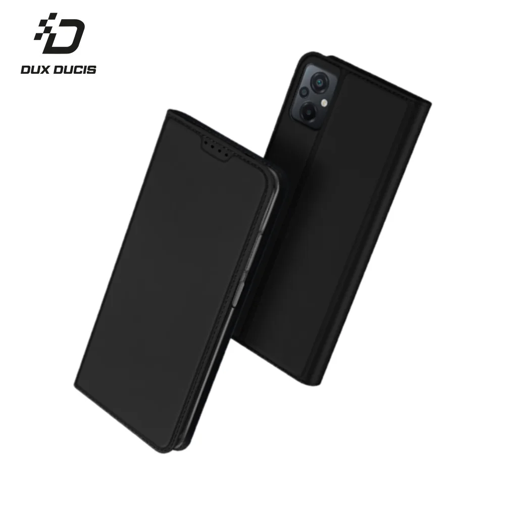 Housse de Protection Skin Pro Dux Ducis pour Xiaomi Poco M5 Noir