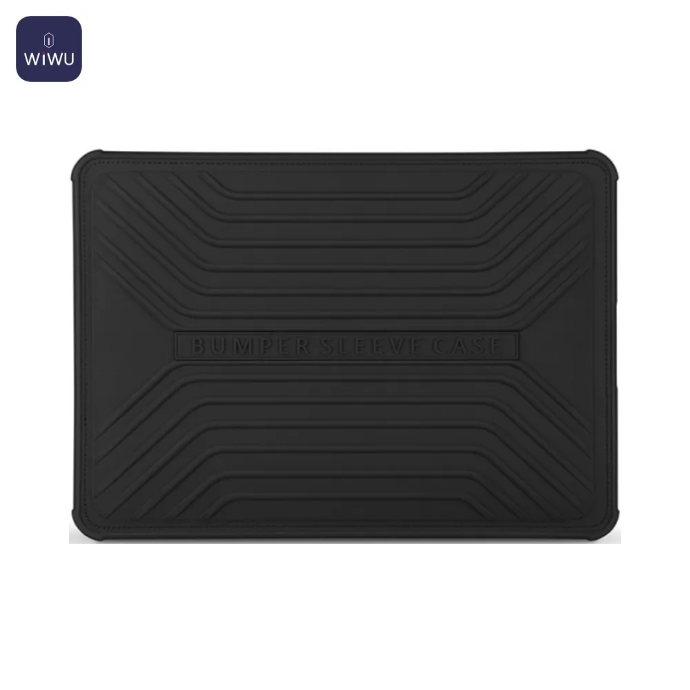 Housse de Protection pour PC Portable Wiwu Voyage Bumper pour MacBook 16" Noir