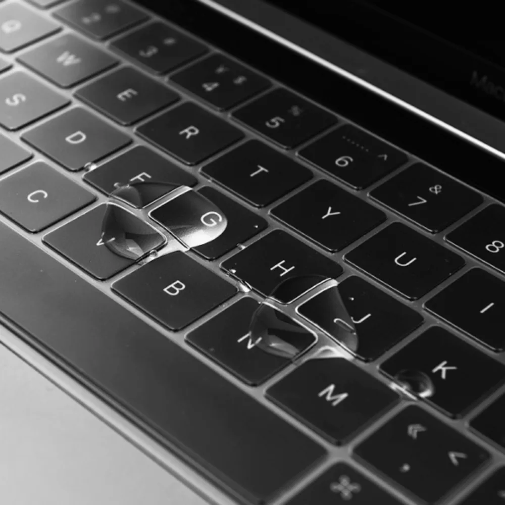 Protection Clavier TPU Wiwu pour MacBook 12" Retina A1534, A1931 & MacBook Pro 13" Retina A1708 Transparent — vue 3