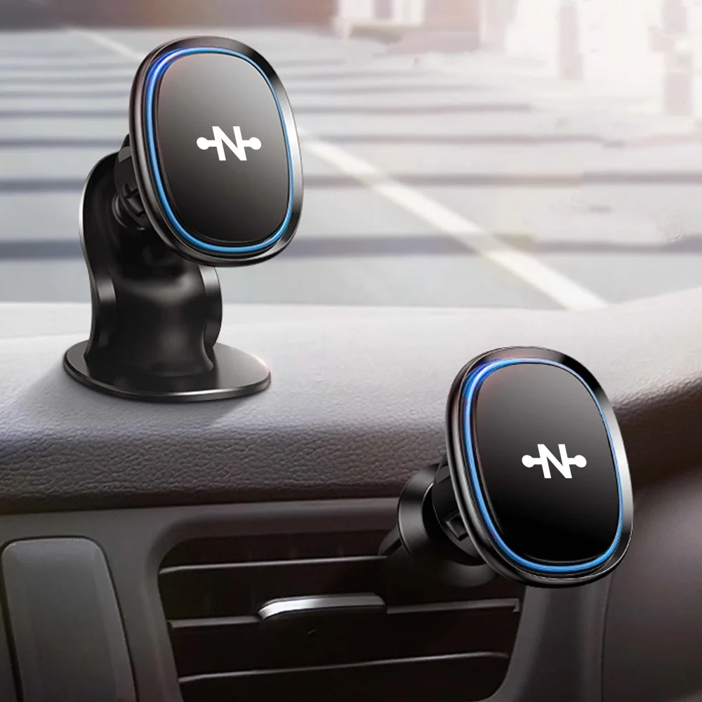 Support Smartphone Magnétique pour Voiture CONNECT avec 2 Fixations Noir — vue 2