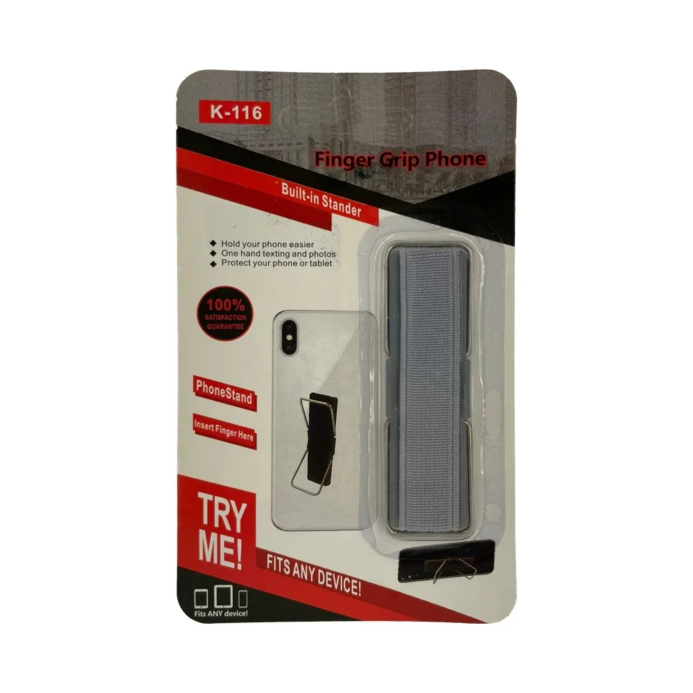 Bande Support Smartphone B318 Gris — vue 2