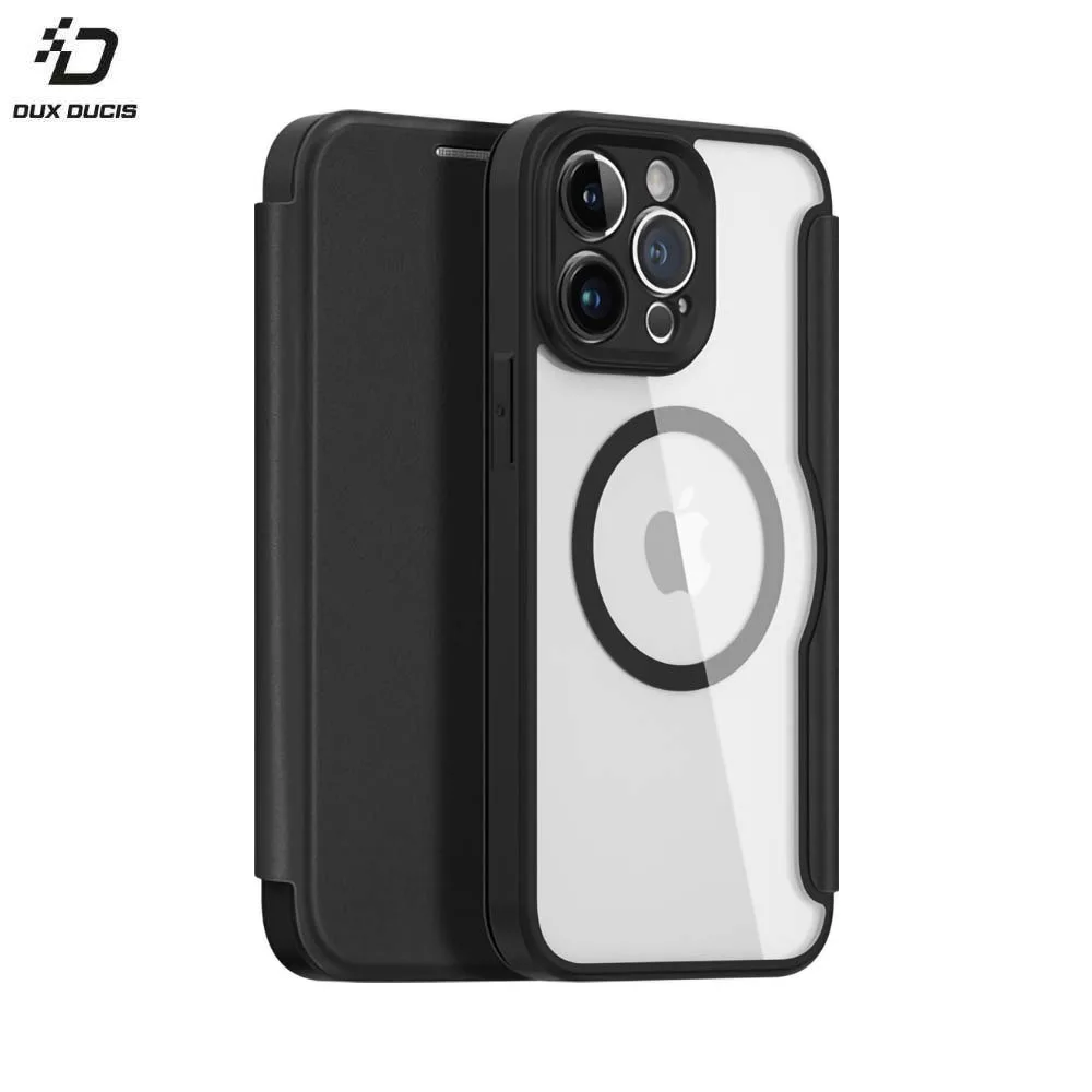 Housse de Protection Skin X Pro Dux Ducis pour Apple iPhone 14 Pro Max MagSafe Noir