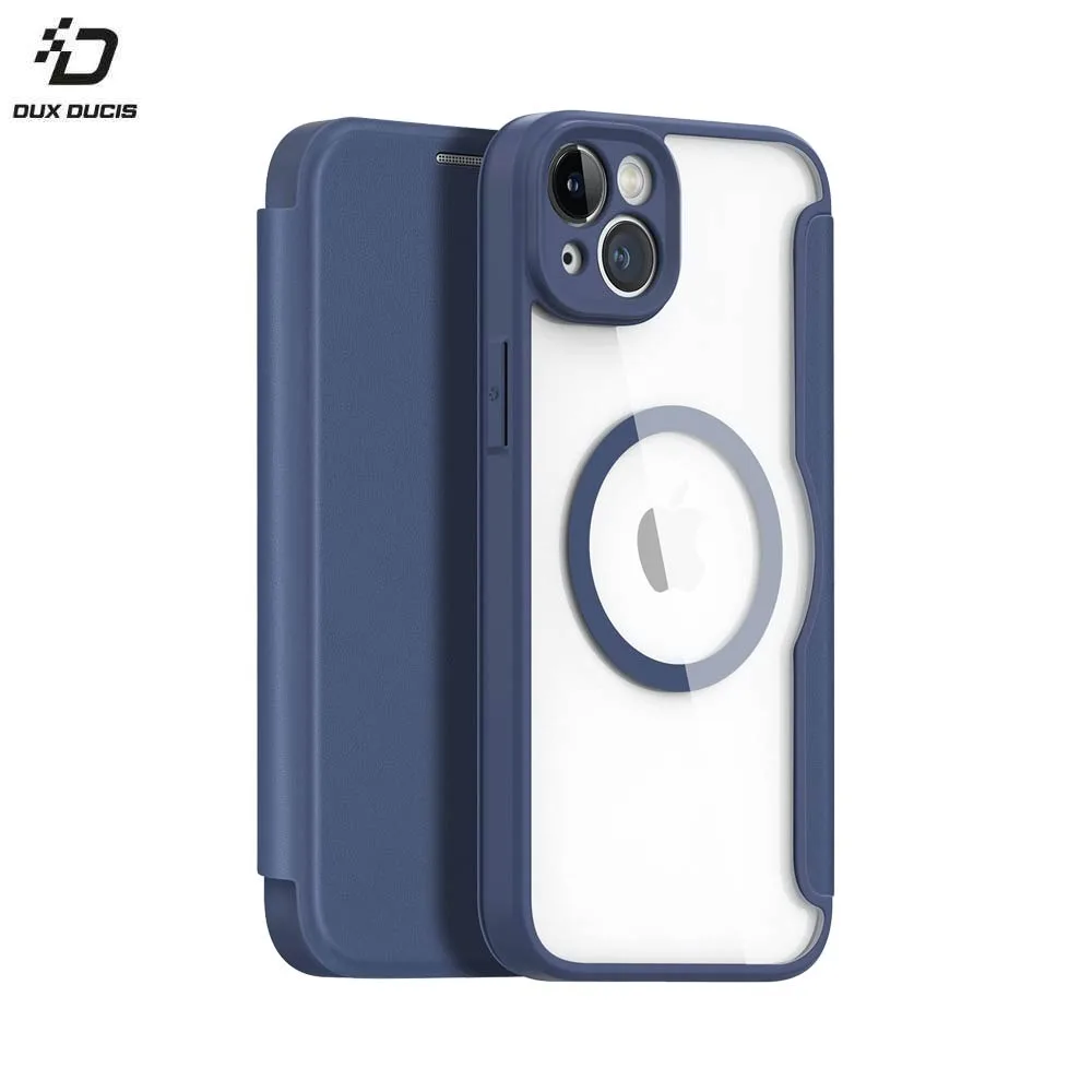 Housse de Protection Skin X Pro Dux Ducis pour Apple iPhone 14 Pro MagSafe Bleu