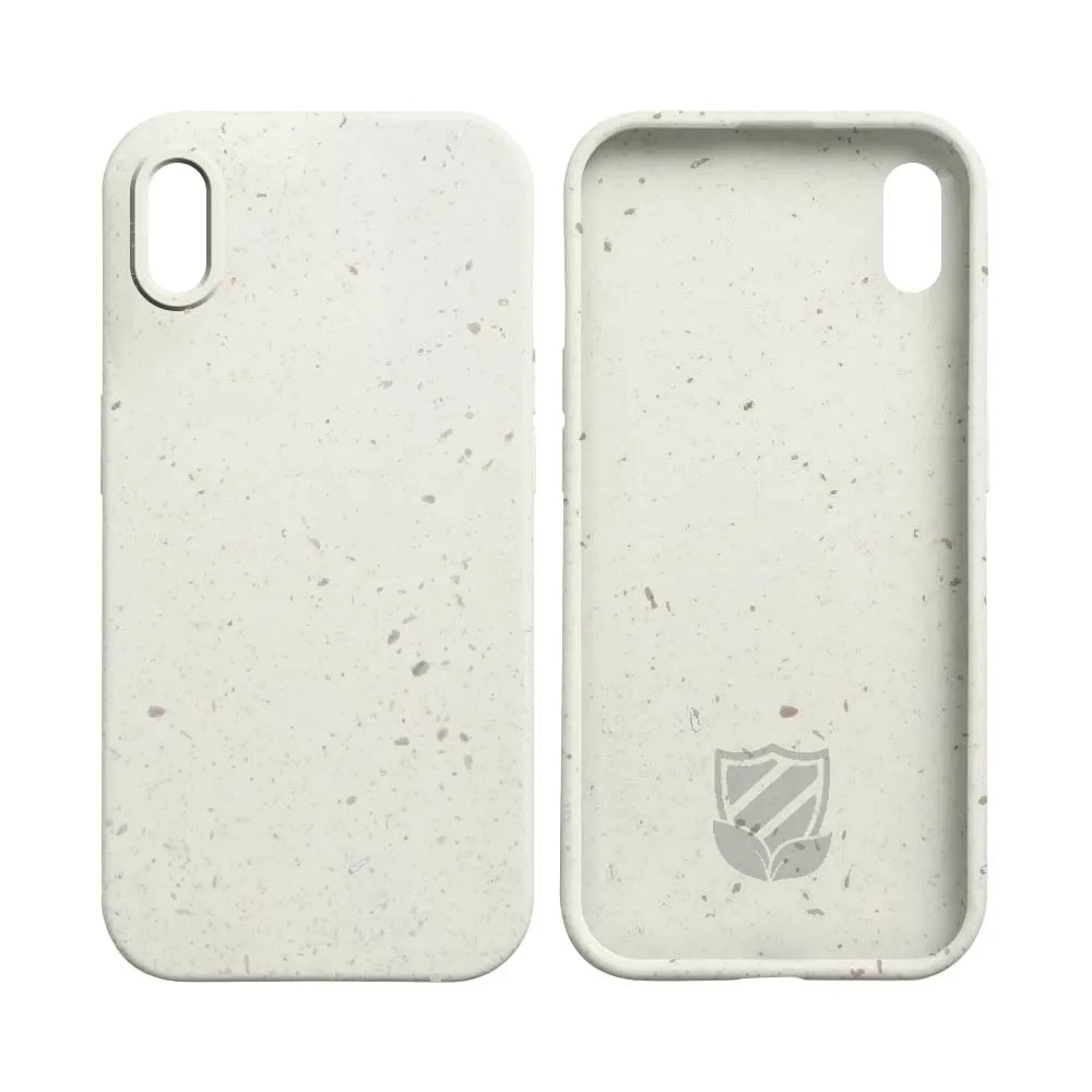 Coque Bambou Biodégradable PROTECT pour Apple iPhone XS Max Blanc
