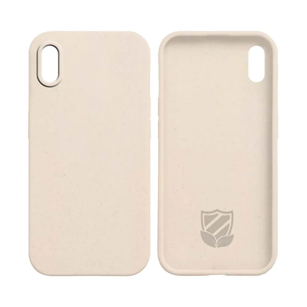Coque Bambou Biodégradable PROTECT pour Apple iPhone X & XS Rose