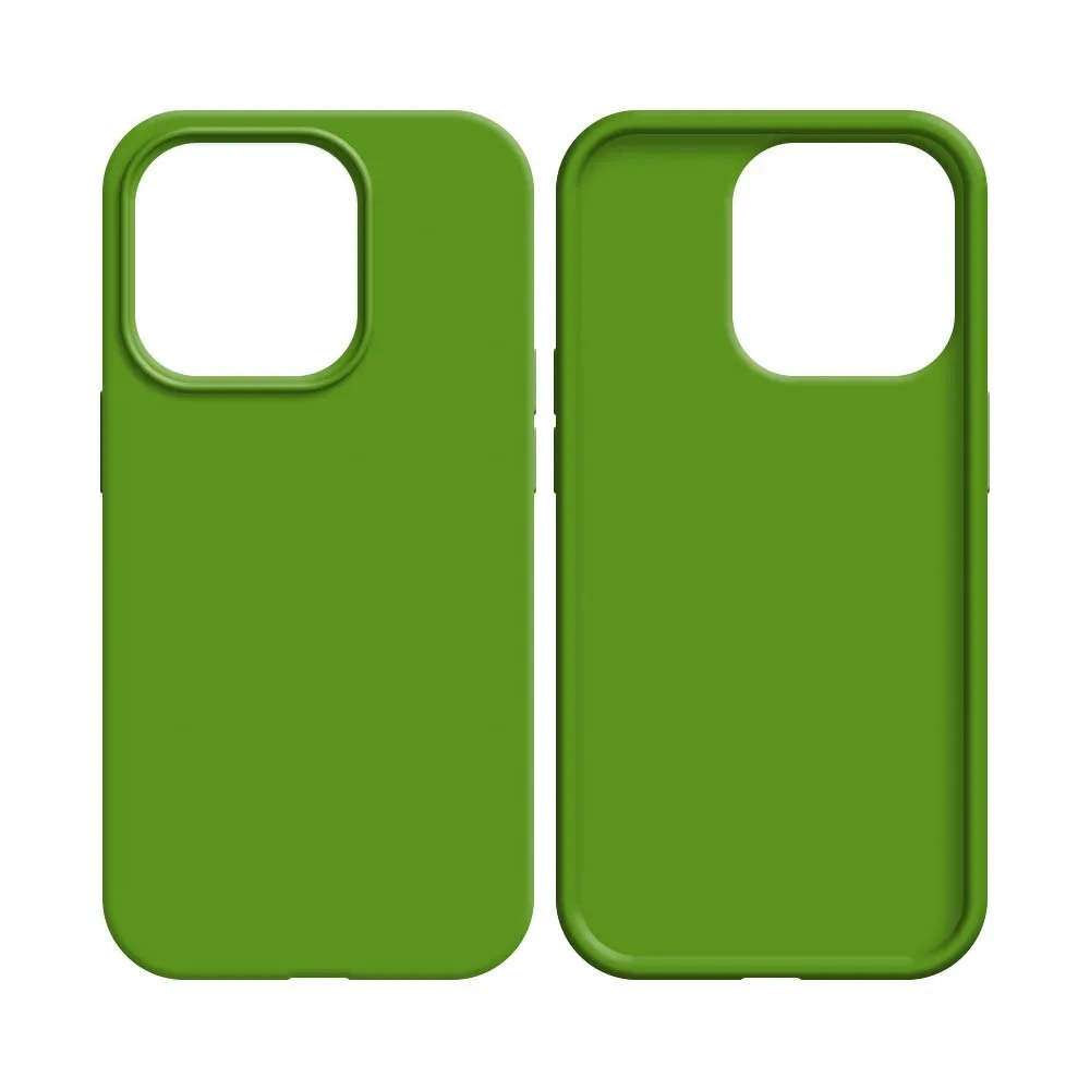 Coque Silicone Compatible pour Apple iPhone 14 Vert Clair