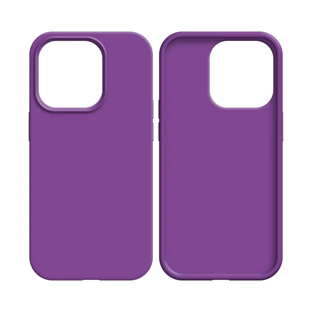 Coque Silicone Compatible pour Apple iPhone 13 Mini Mauve