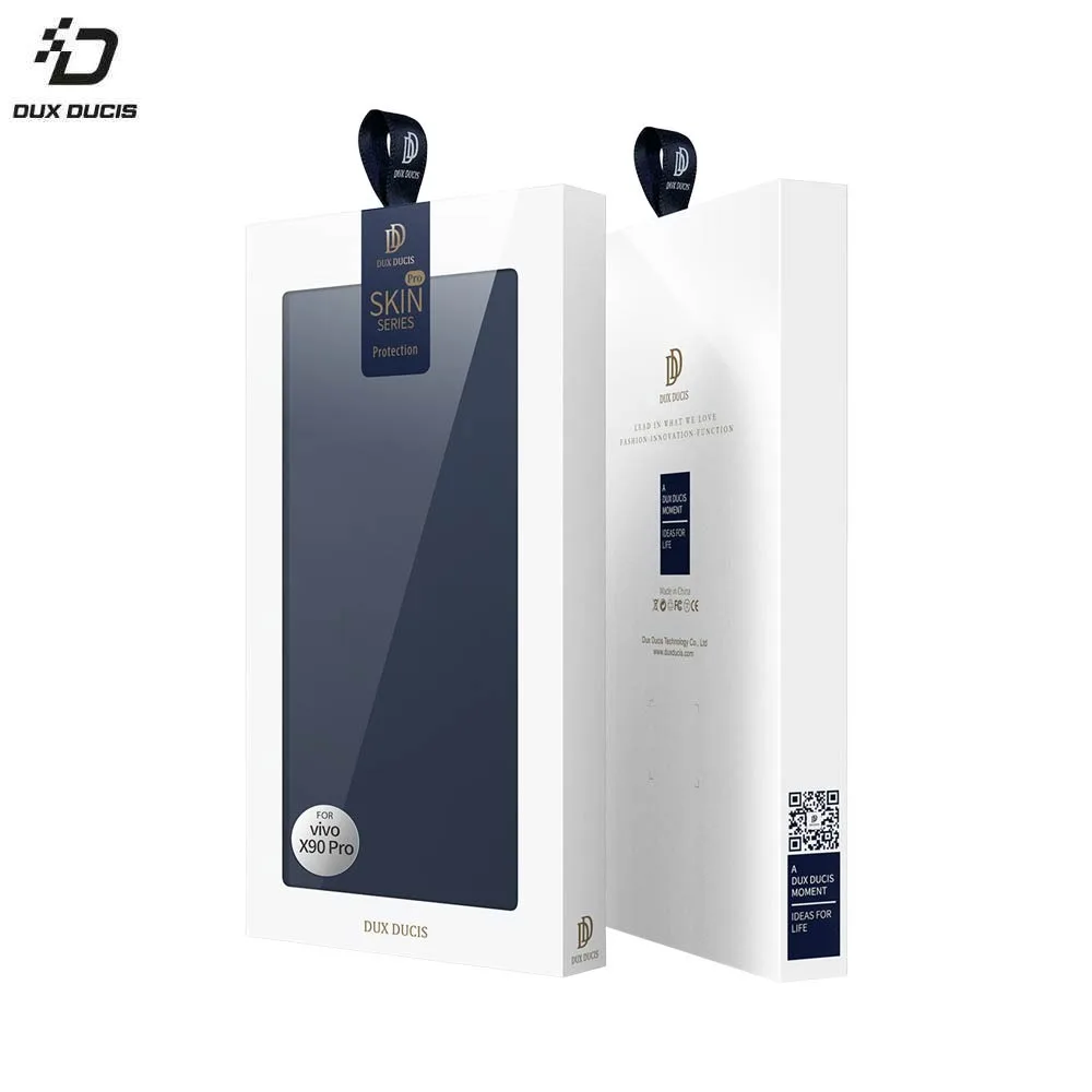 Housse de Protection Skin Pro Dux Ducis pour Vivo X90 Pro Bleu — vue 2