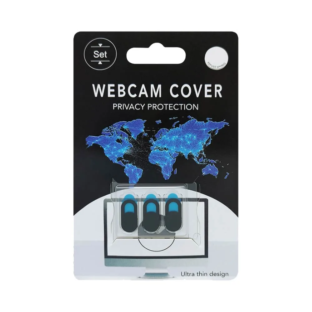 Cache Webcam (x3) Noir — vue 2