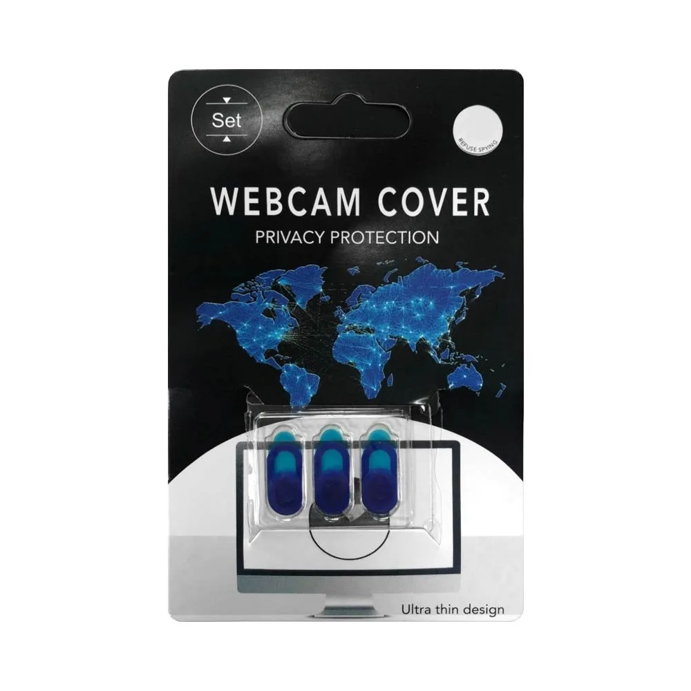 Cache Webcam (x3) Bleu — vue 2