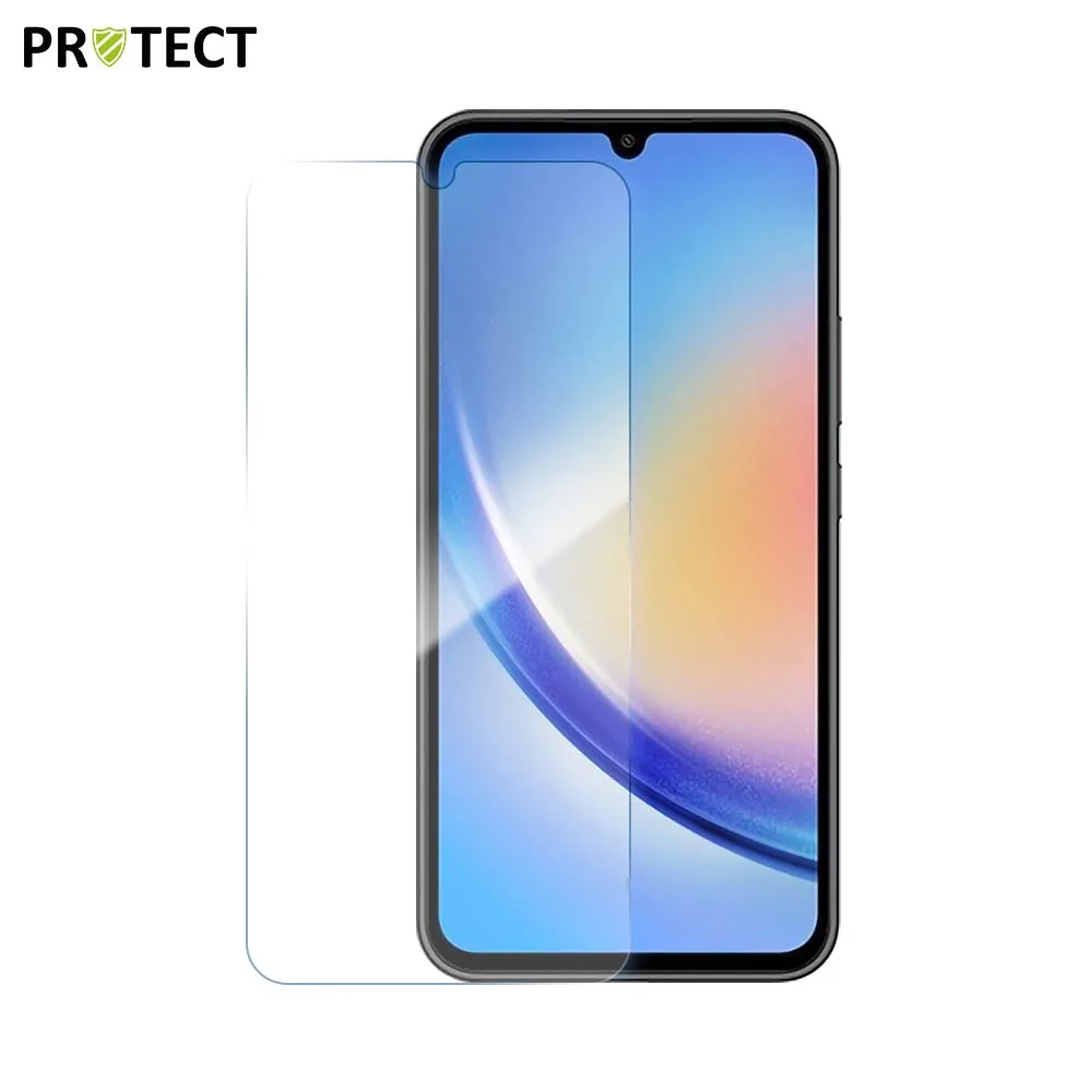 Verre Trempé Classique PROTECT pour Samsung Galaxy A24 4G A245 Transparent