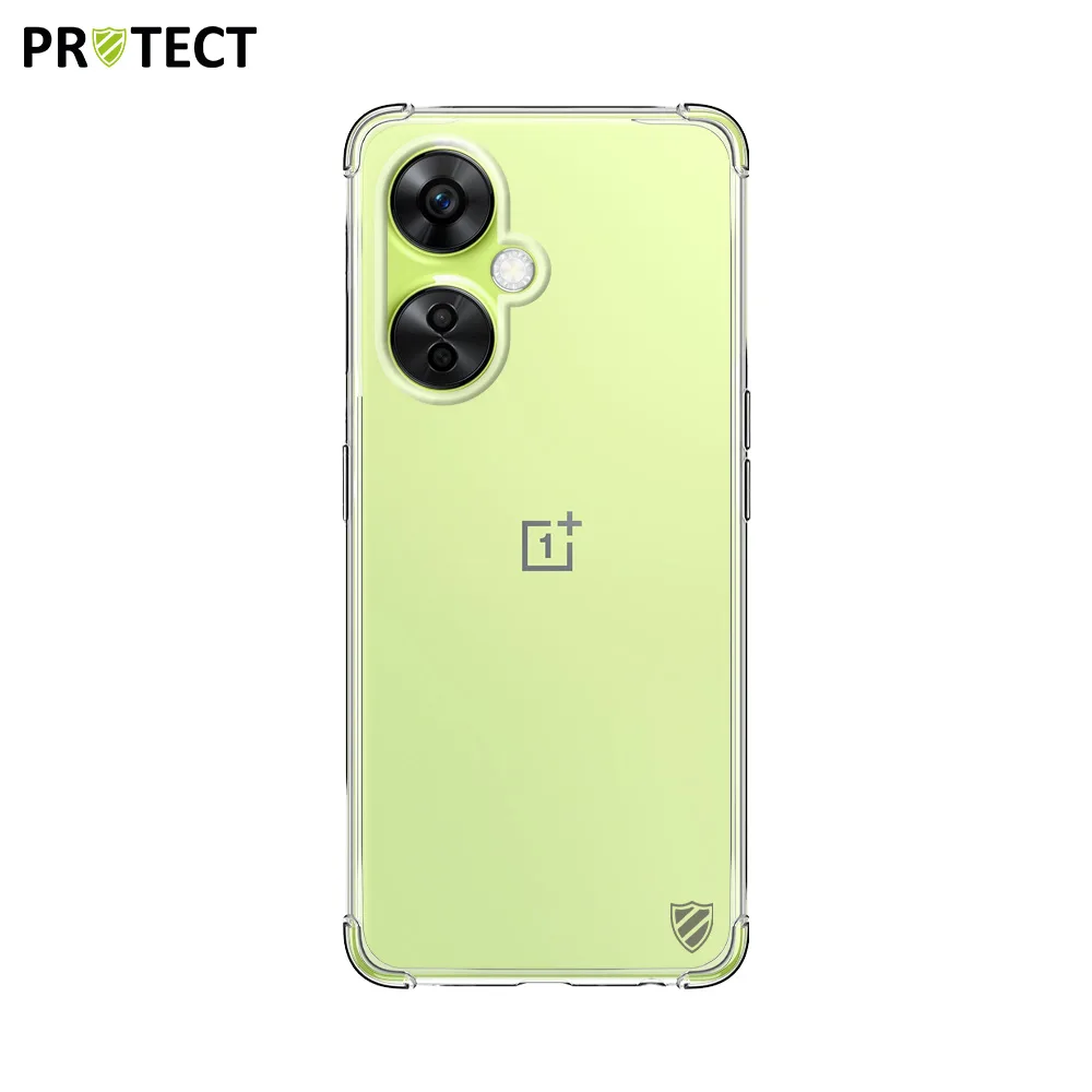 Coque Silicone Renforcée PROTECT pour OnePlus Nord CE 3 Lite 5G Transparent — vue 2