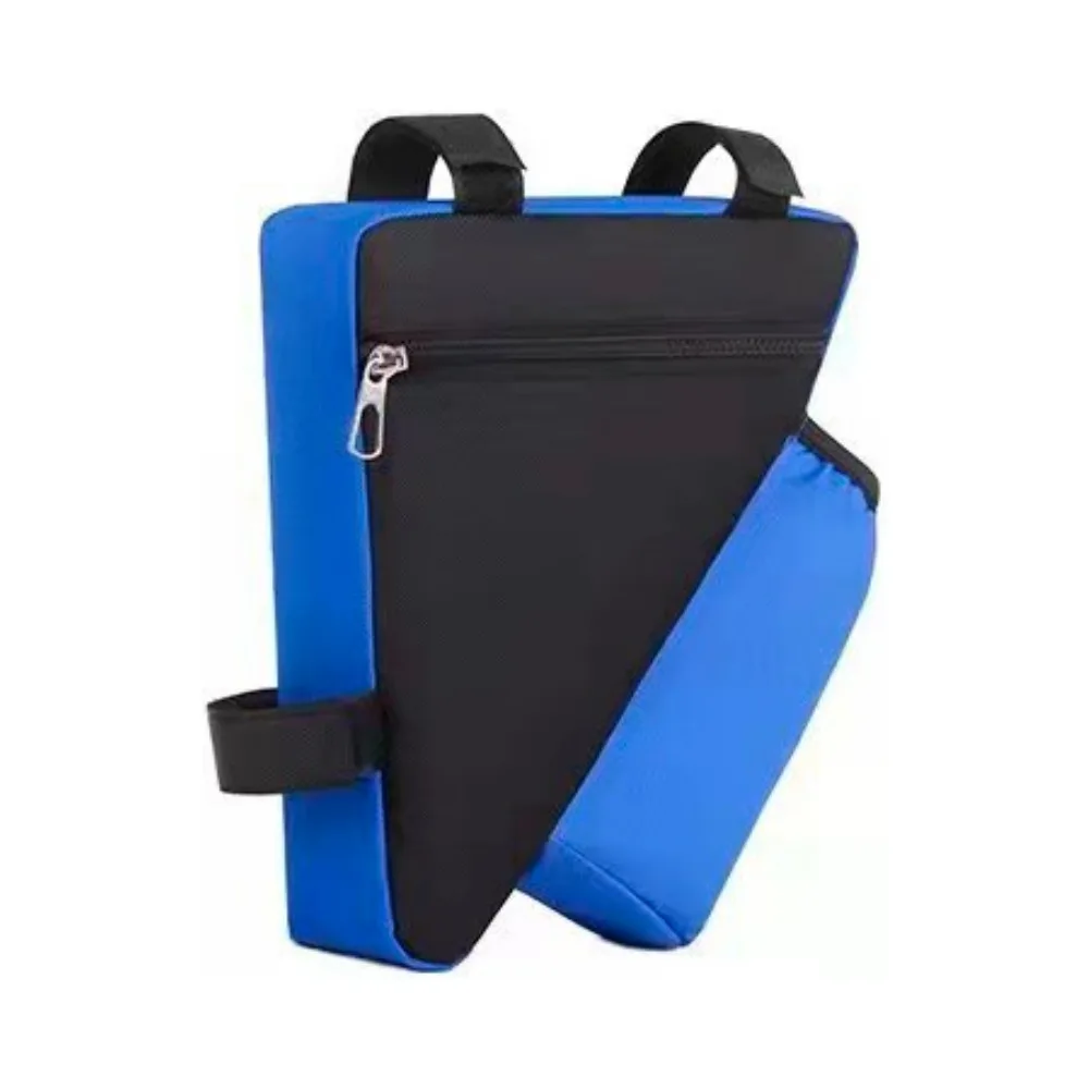 Sac pour Vélo avec Porte-Bidon Noir et Bleu