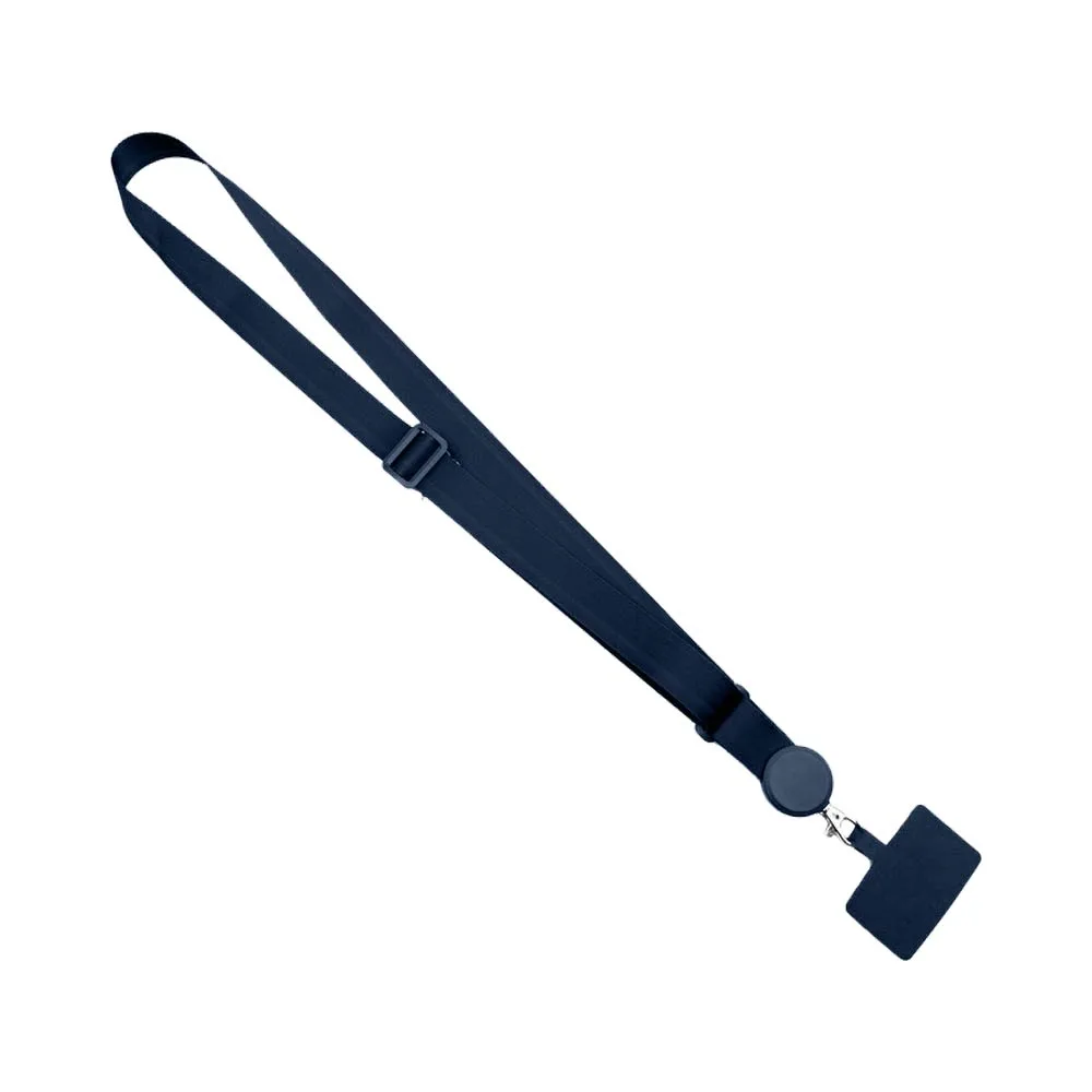 Tour de Cou Universel pour Smartphone Bandoulière Bleu Marine