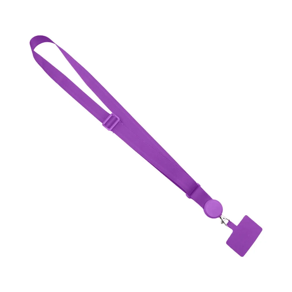 Tour de Cou Universel pour Smartphone Bandoulière (#19) Mauve