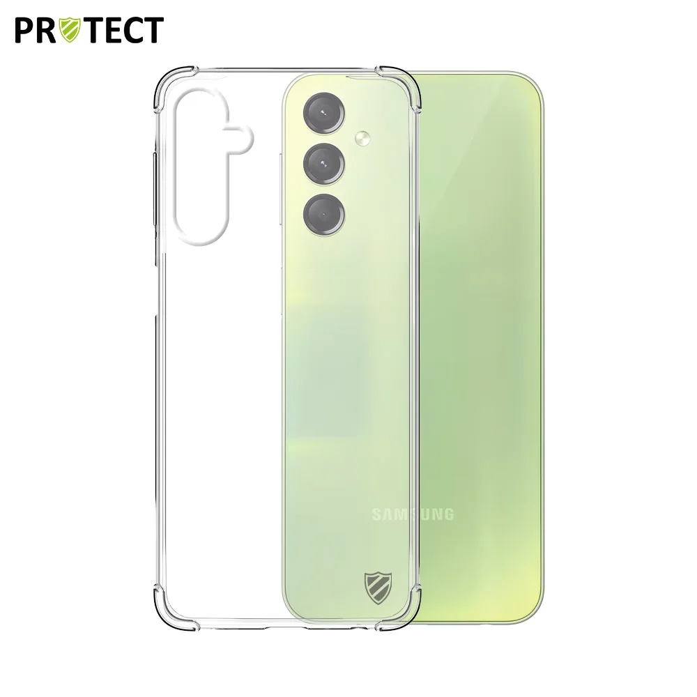 Coque Silicone Renforcée PROTECT pour Samsung Galaxy A24 4G A245 Transparent