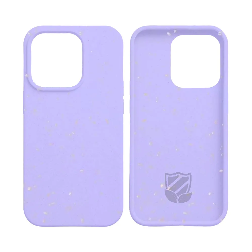 Coque Bambou Biodégradable PROTECT pour Apple iPhone 15 Plus (#5) Violet Clair — vue 2