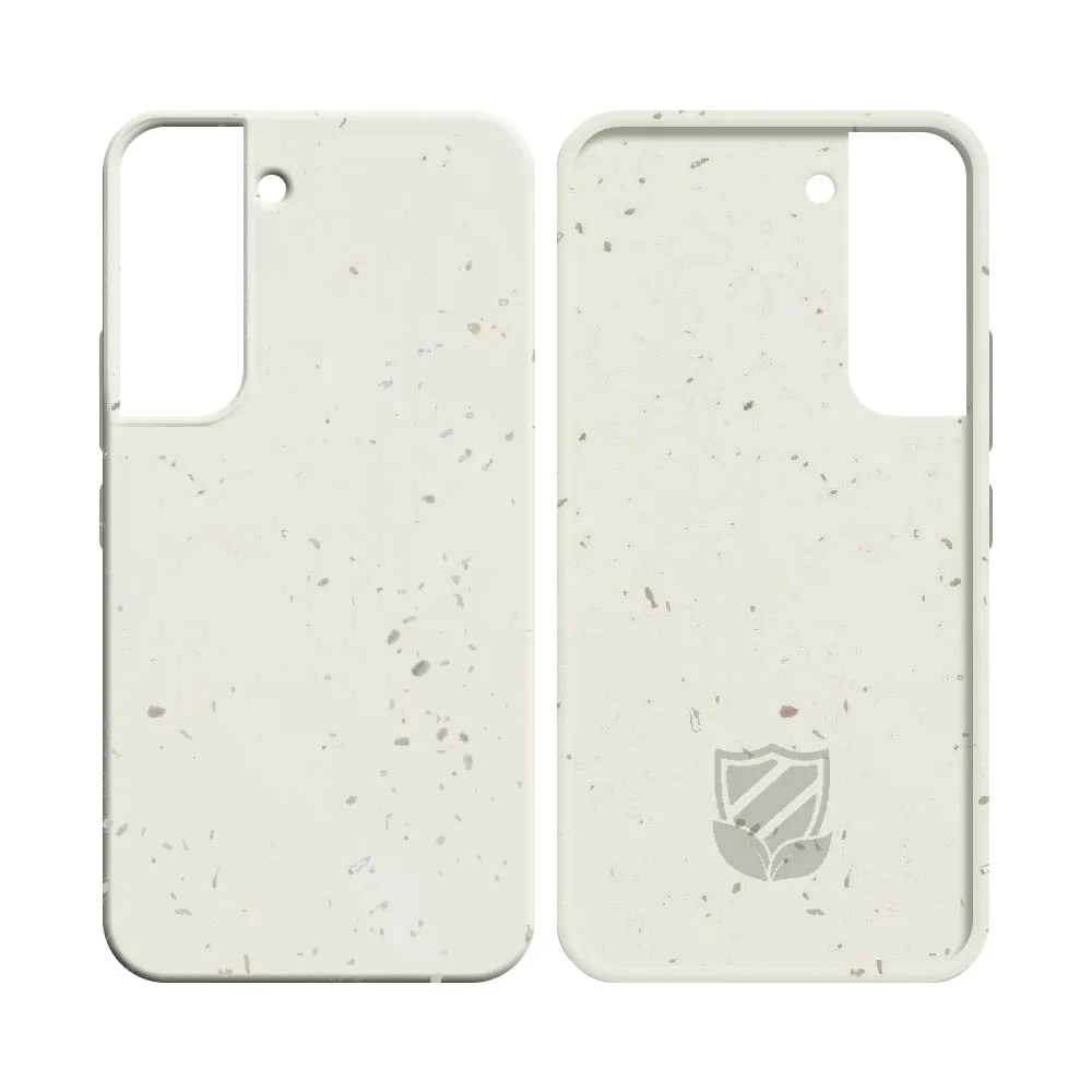 Coque Bambou Biodégradable PROTECT pour Samsung Galaxy S22 S901 Blanc — vue 3