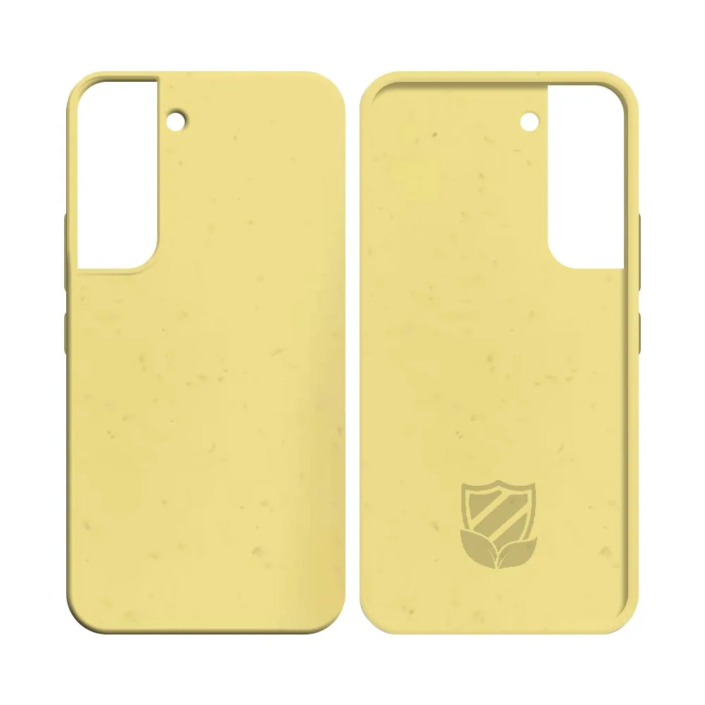 Coque Bambou Biodégradable PROTECT pour Samsung Galaxy S22 S901 Jaune — vue 2
