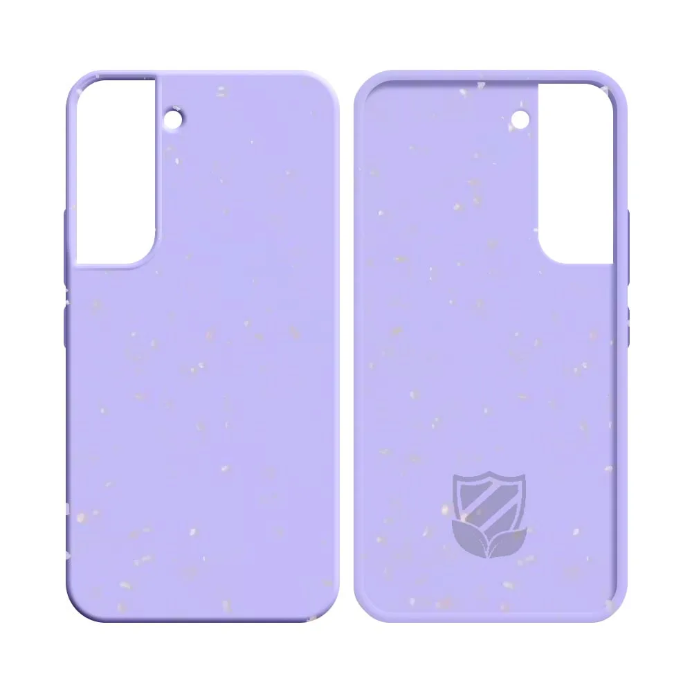 Coque Bambou Biodégradable PROTECT pour Samsung Galaxy S22 S901 Violet — vue 2