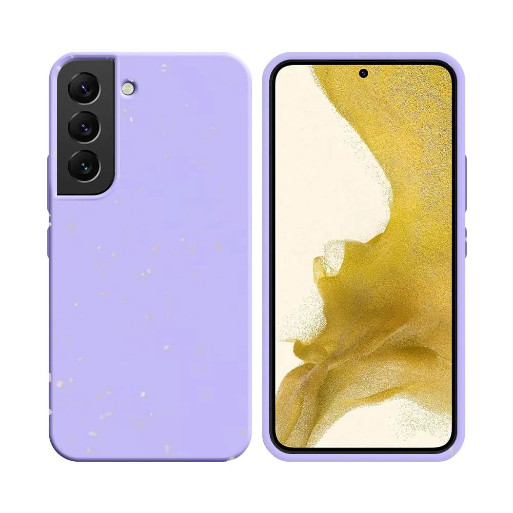 Coque Bambou Biodégradable PROTECT pour Samsung Galaxy S22 Plus S906 Violet — vue 2