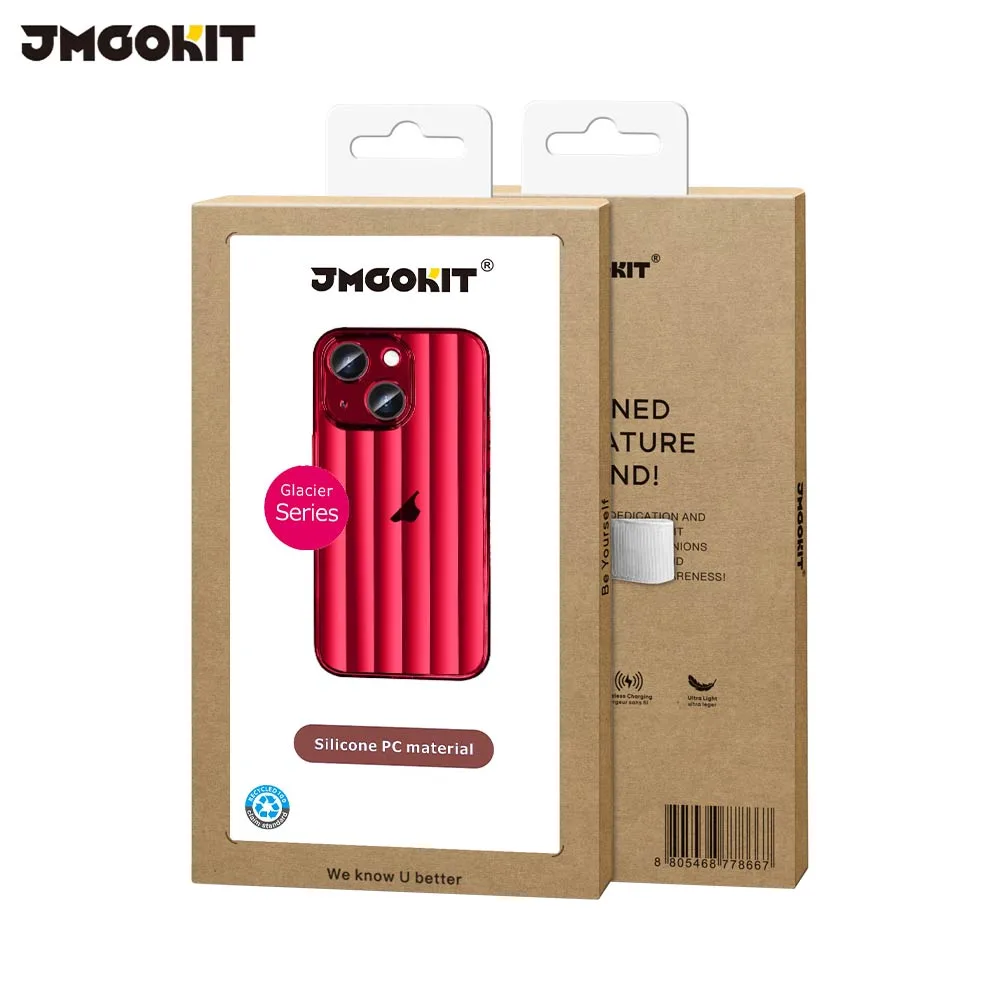 Coque de Protection Glacier JMGOKIT pour Apple iPhone 13 Rouge — vue 2