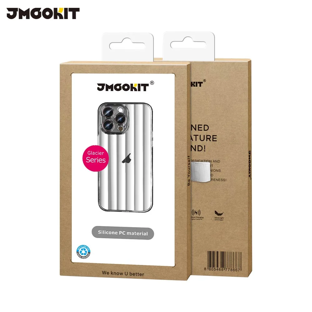 Coque de Protection Glacier JMGOKIT pour Apple iPhone 12 Pro Blanc — vue 2
