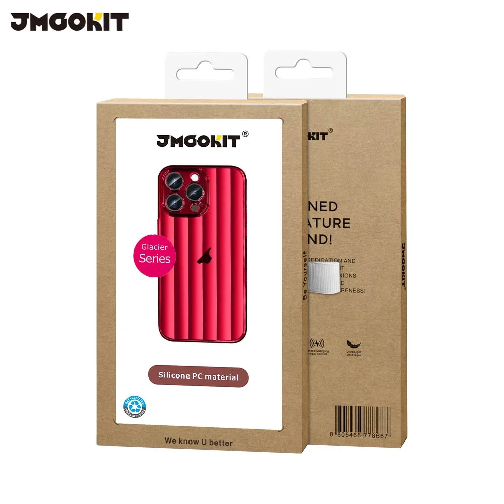 Coque de Protection Glacier JMGOKIT pour Apple iPhone 13 Pro Rouge
