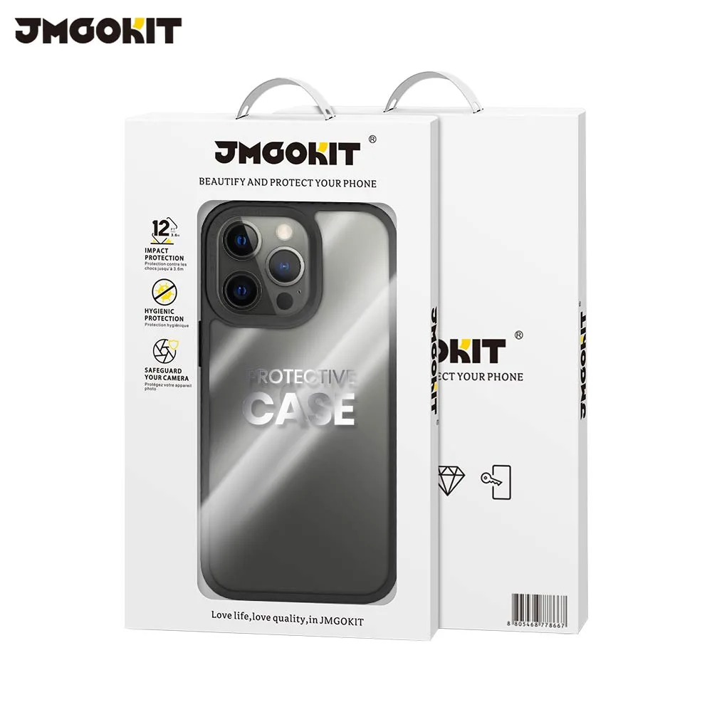 Coque de Protection Knight JMGOKIT pour Apple iPhone 12 Pro Noir — vue 2