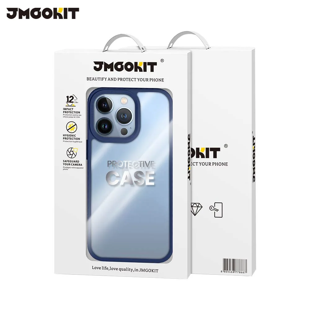 Coque de Protection Knight JMGOKIT pour Apple iPhone 13 Pro Max Bleu — vue 2