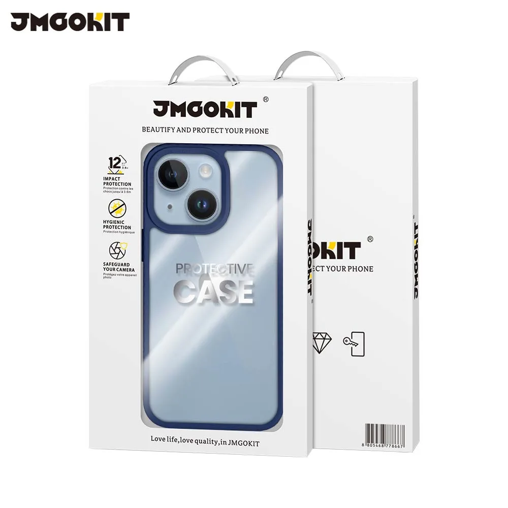 Coque de Protection Knight JMGOKIT pour Apple iPhone 14 Bleu — vue 2