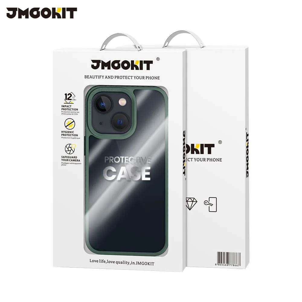 Coque de Protection Knight JMGOKIT pour Apple iPhone 14 Plus Vert — vue 2
