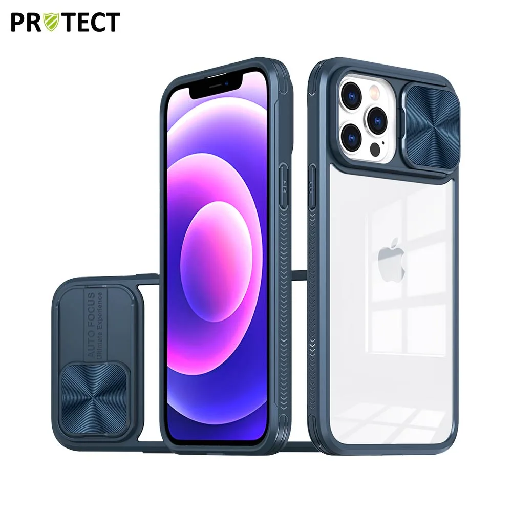 Coque IE027 PROTECT Apple iPhone 12 Pro Bleu Marine
