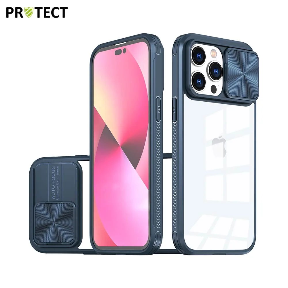 Coque de Protection IE027 PROTECT pour Apple iPhone 14 Pro Max Bleu Marine